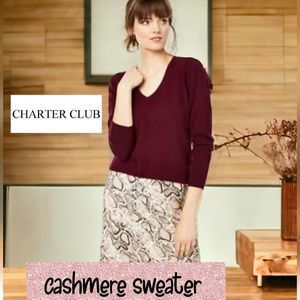 Charter club cashmere sweater